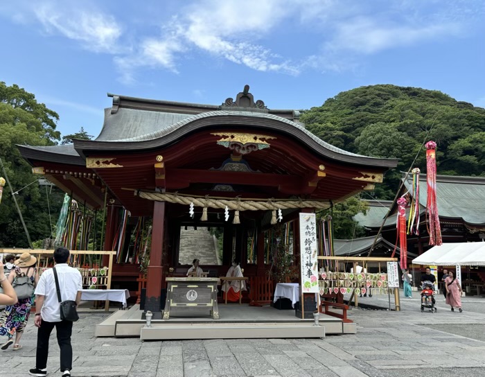 鎌倉　鶴岡八幡宮　七夕