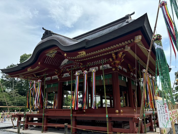 鎌倉　鶴岡八幡宮　七夕