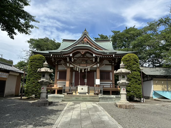 高ヶ坂熊野神社　社殿