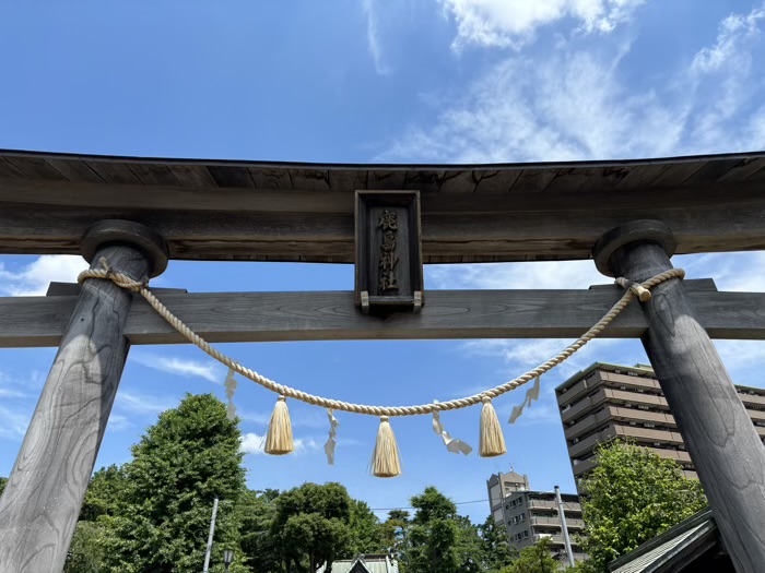 谷口鹿島神社　二の鳥居