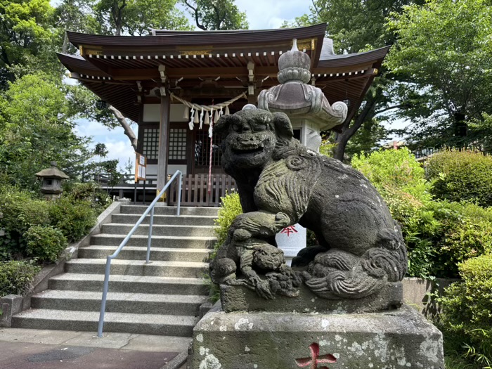 長津田　大石神社　社殿