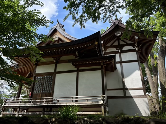 長津田　大石神社　社殿