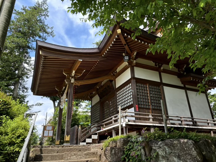 長津田　大石神社　社殿