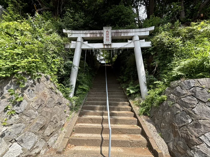 長津田　大石神社　鳥居