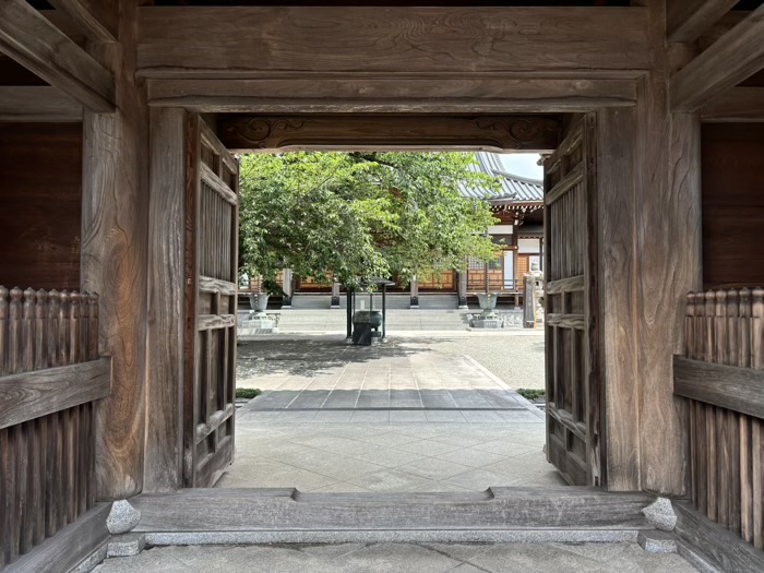 長津田　慈雲山大林寺　山門