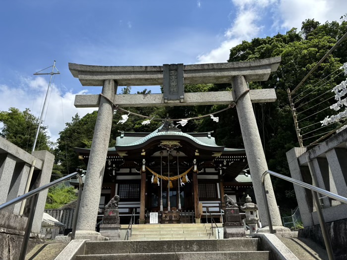 長津田　王子神社　二の鳥居