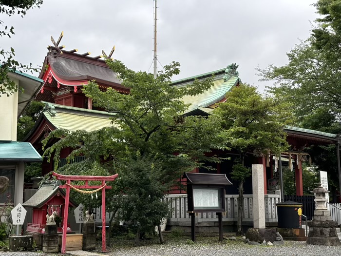 横浜　浅間神社　社殿