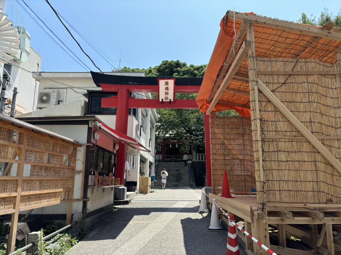 元町厳島神社　夏祭り