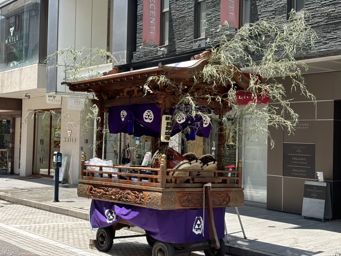 元町厳島神社　夏祭り　神輿渡御