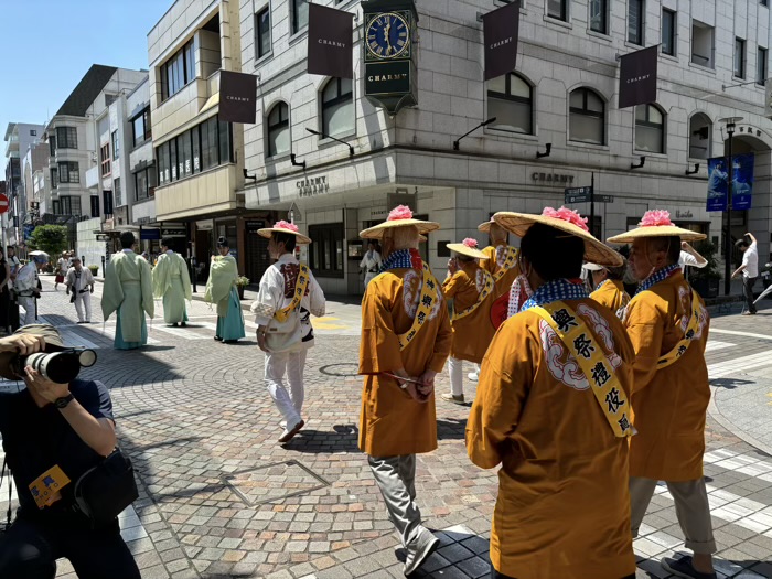 元町厳島神社　夏祭り　神輿渡御