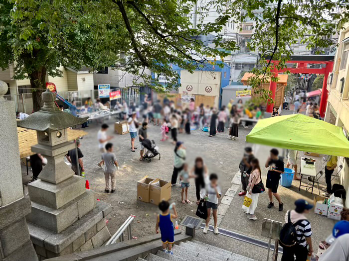 元町厳島神社　夏祭り