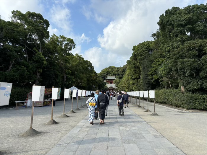 鎌倉鶴岡八幡宮　ぼんぼり祭り