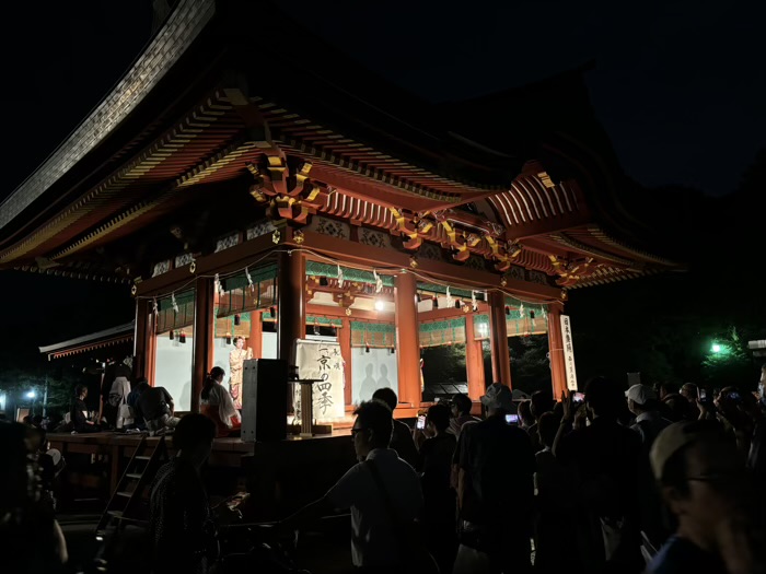 鎌倉鶴岡八幡宮　ぼんぼり祭り　立秋祭