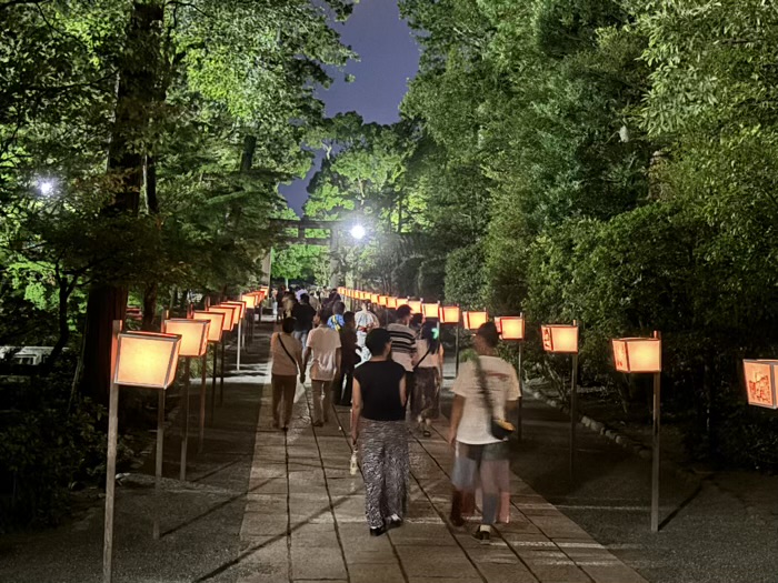 鎌倉鶴岡八幡宮　ぼんぼり祭り