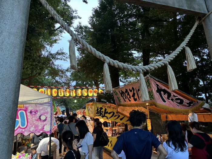 篠原八幡神社　例大祭（夏祭り）