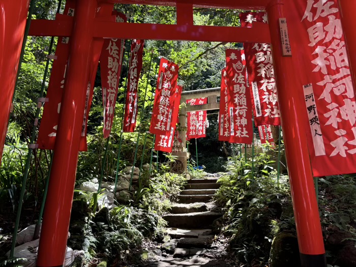 佐助稲荷神社　工事中