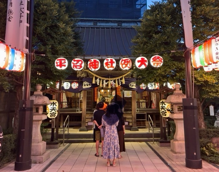 水天宮平沼神社　例大祭　境内