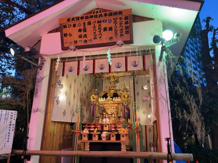 水天宮平沼神社　例大祭　宮神輿