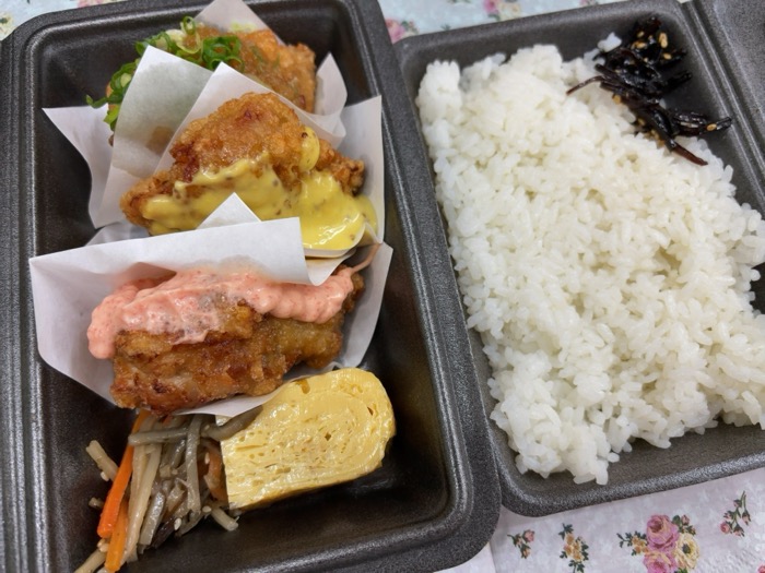 綱島　から揚げの天才　唐揚げ弁当（からたま弁当）