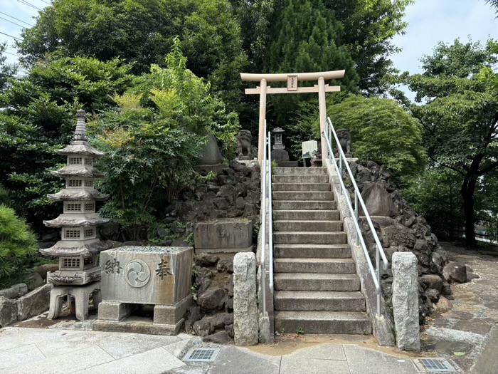 鶴見神社　富士浅間社