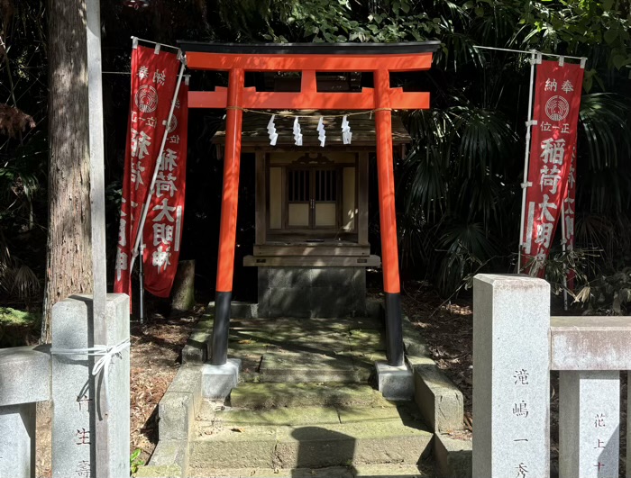 綱島諏訪神社　稲荷社