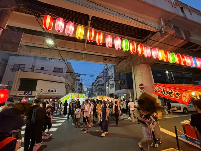 水天宮平沼神社　例大祭　露店