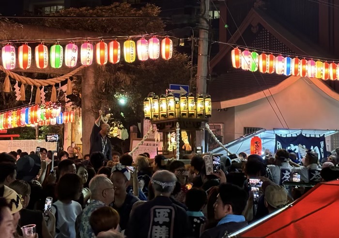 水天宮平沼神社　例大祭　宮入