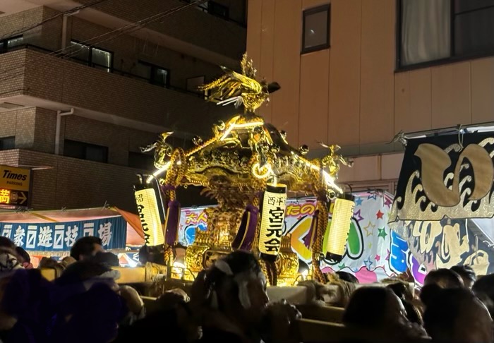 水天宮平沼神社　例大祭　宮入