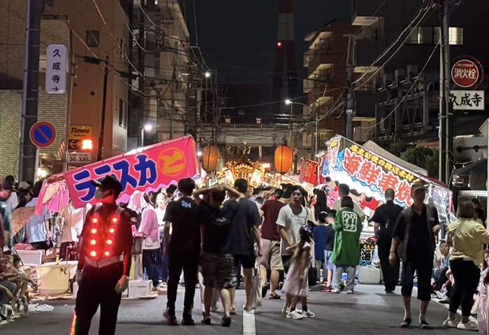 水天宮平沼神社　例大祭　露店