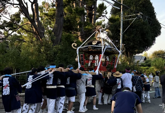 下鶴間諏訪神社　例大祭　神輿