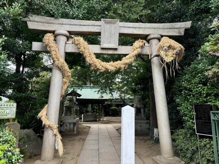 東京・奥沢　奥澤神社　厄除け大蛇