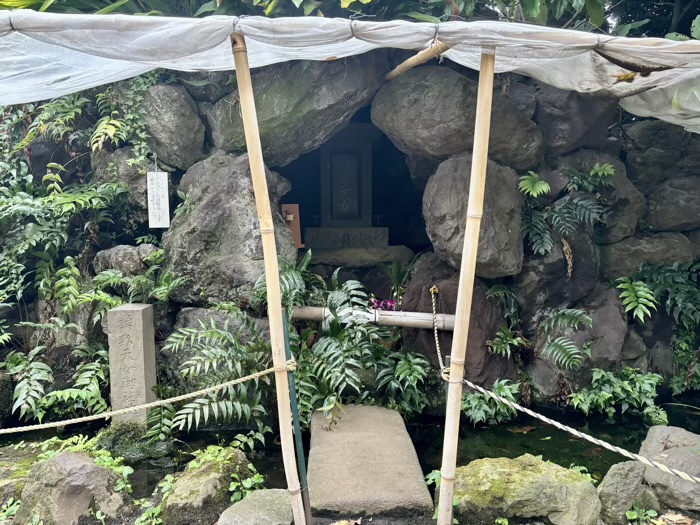 東京・奥沢　奥澤神社　弁才天社「福寿弁天」