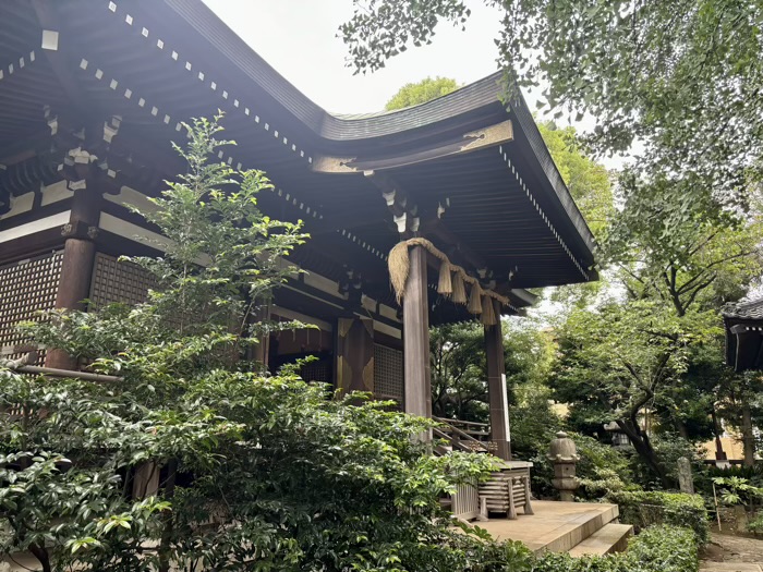 東京・奥沢　奥澤神社　社殿