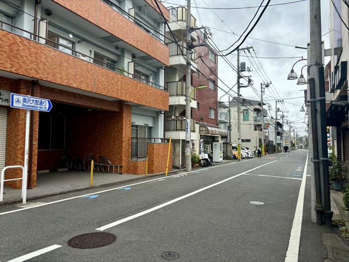 東京・奥沢　奥澤神社　奥沢大蛇通り