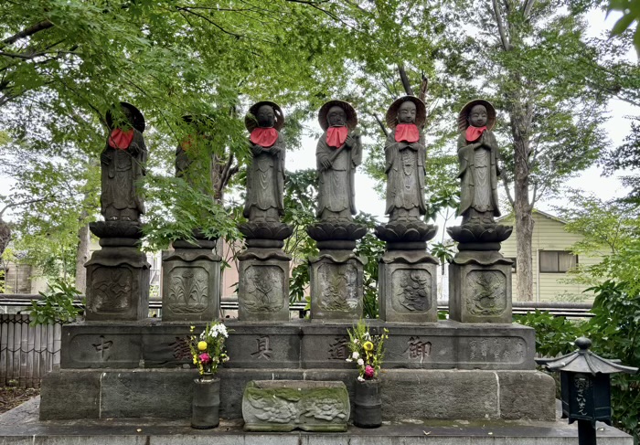 東京・世田谷　九品仏浄真寺　お地蔵様