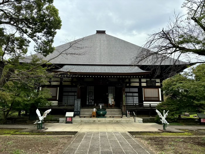 東京・世田谷　九品仏浄真寺　本堂（龍護殿）