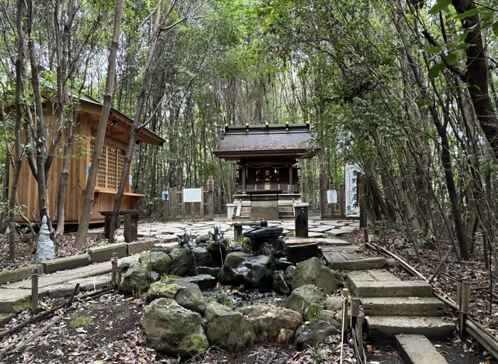 秦野　出雲大社相模分祠　龍蛇神の社