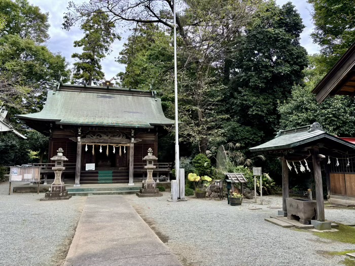 秦野　出雲大社相模分祠　御嶽神社　社殿