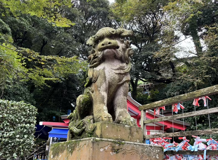 江ノ島　江島神社 辺津宮　狛犬