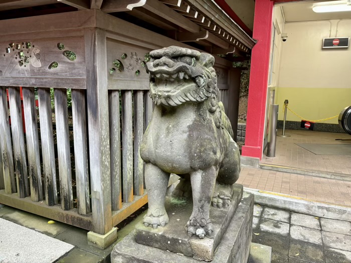 江ノ島　江島神社 中津宮　狛犬