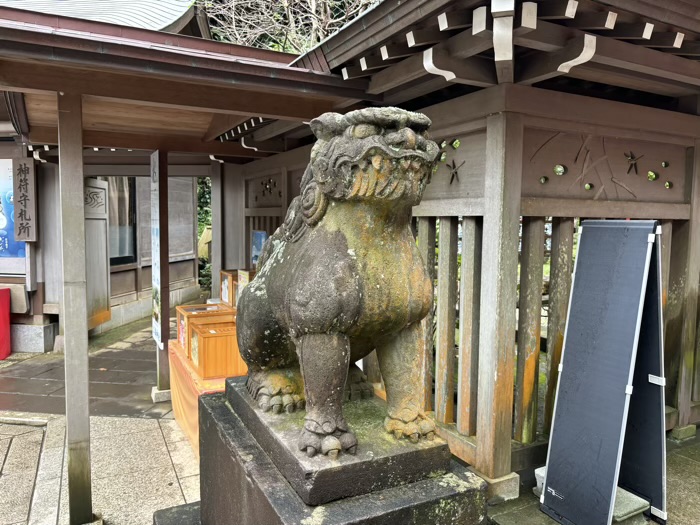 江ノ島　江島神社 中津宮　狛犬