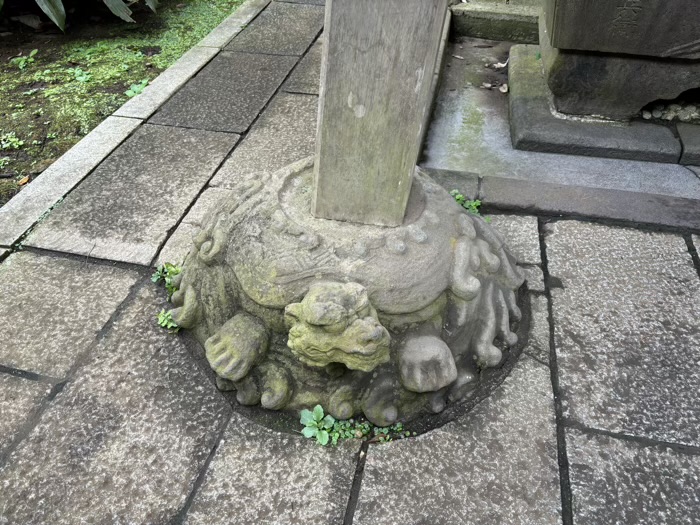 江ノ島　江島神社 奥津宮　手水舎