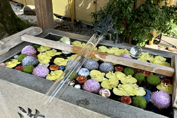 東京・品川区　蛇窪神社　手水舎