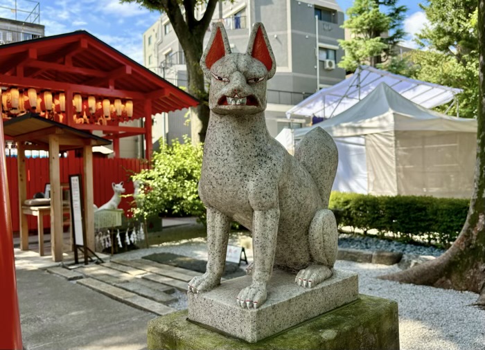 東京・品川区　蛇窪神社　法密稲荷社