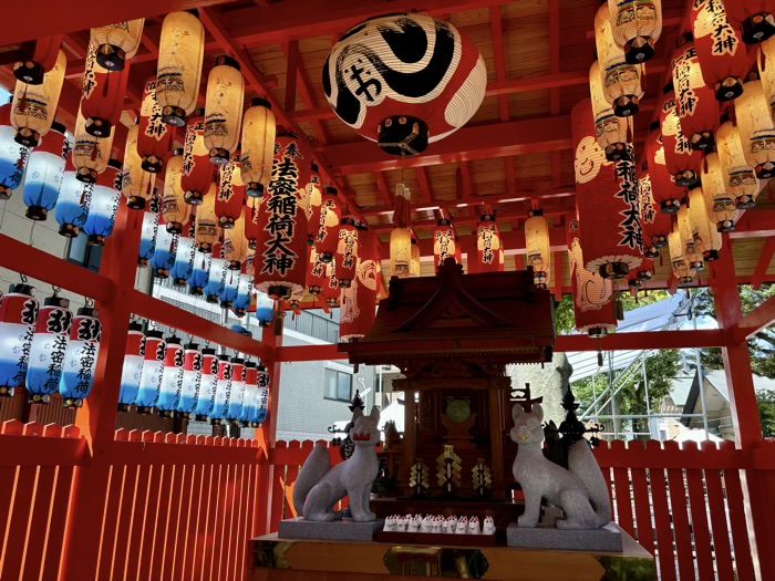 東京・品川区　蛇窪神社　法密稲荷社