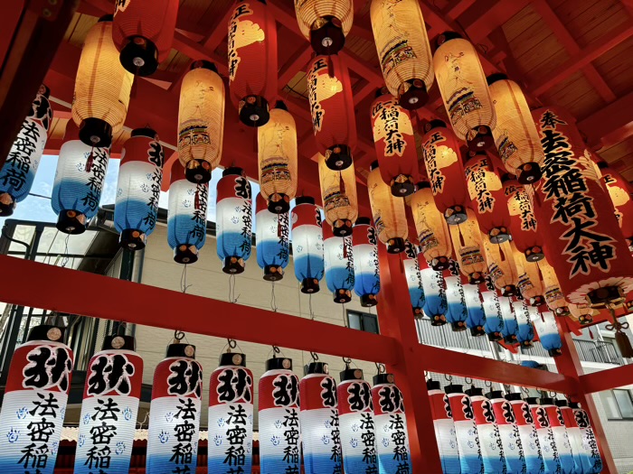 東京・品川区　蛇窪神社　法密稲荷社