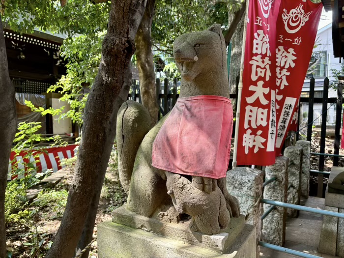 東京・世田谷　太子堂八幡神社　稲荷神社