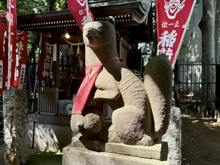 東京・世田谷　太子堂八幡神社　稲荷神社