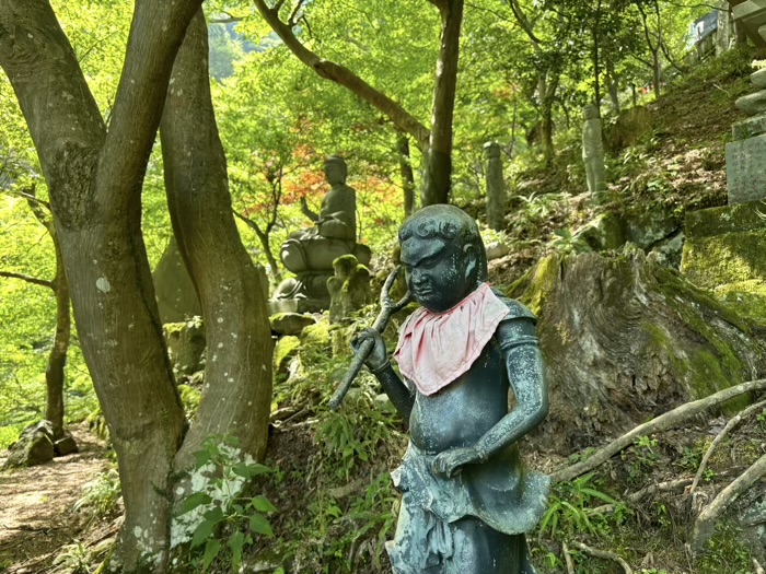 大山阿夫利　大山寺　石段