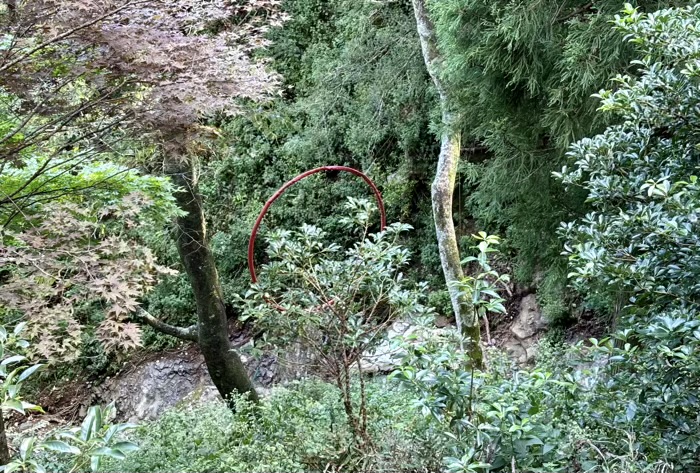 大山阿夫利　大山寺　かわらけ投げ